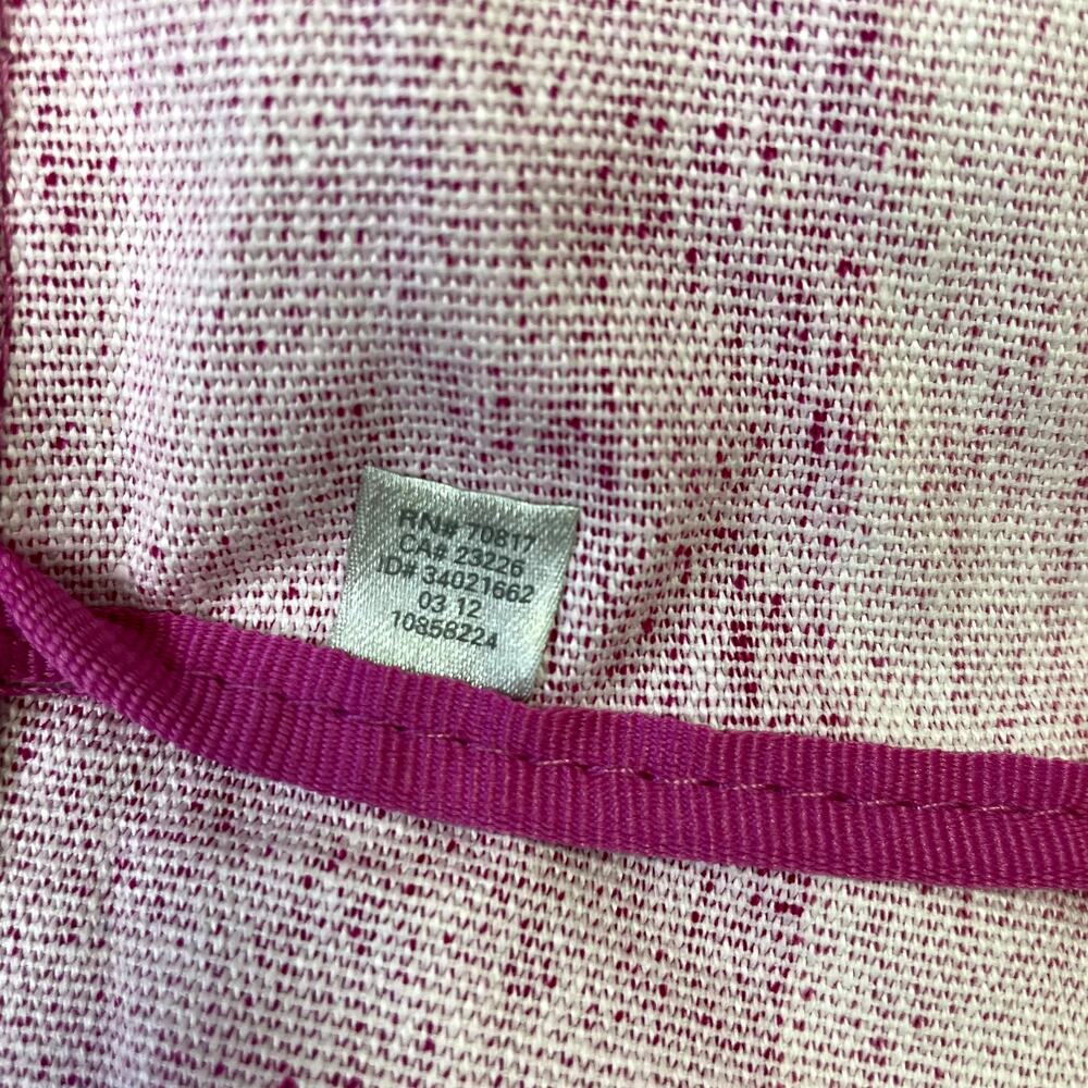 NWT Victoria's Secret  Shades of Pink Stripes Canvas Tote Bag - Picture 10 of 13
